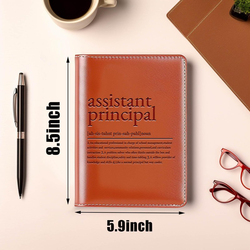 Assistant Principal Gift Assistant Principal Definition Leather Notebook Assistant Principal