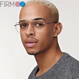 Firmoo Vintage Aviator Blue Light Blocking Computer Glasses Women,Anti Glare Reduce Headaches,Lunettes Anti Lumière Bleue de Repos pour écran Ordinateur Gaming FBOM1782