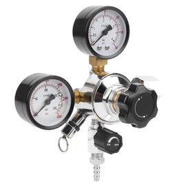 Regulador de Dióxido de Carbono, Cerveza, Refresco, Cubo, Válvula de Alivio de Presión, Cerveza Casera, Conjunto de Línea de Gas W21.8, Enchufe Europeo, Válvula de Alivio de