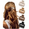 Matte Hair Claw Clips for Thin and Thick Hair, 5.1