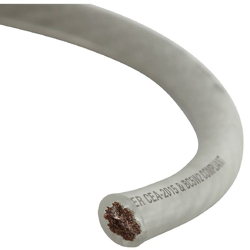 NVX 100% TINNED OFC Power and Ground True AWG Wire