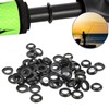 HERCHR Winding Check Ring, 60PCS Rubber Ring Fishing Rod Building
