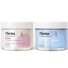 Thena CALM & Overnight Recovery Face Cream Bundle (CALM & OVERNIGHT)