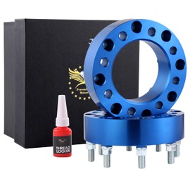 PreeminentMotors 8x6.5 to 8x180 Forged Wheel Adapters 2pcs 1.5 inch Compatible with Chevy GMC 8 Lug, M14X1.5 Studs| Compatible with Suburban Express Silverado 2500 3500,Savana Sierra 2500 3500