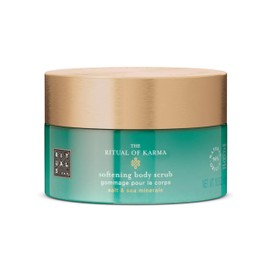 RITUALS Body Scrub The Ritual of Karma - Body Scrub with Lotus, White Tea, Salt and Sea Minerals - 94% Ingredients of Natural Origin - 300g