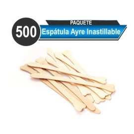 Espátula De Ayre Modificada Madera Inastillable 500 Piezas