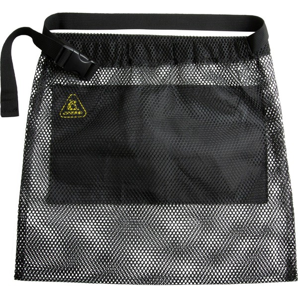 Cressi Oyster Fish Holder Net Bag Sac en Filet Aquatique Polyvalent Unisex-Adult, Noir, Unique