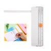 PureSino Paper Cutter, Small Size A4, Slide Cutter, Two-Way Cardboard,