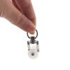ZQIY 15PCS Curtain Track Roller Hook Curtain Guide Pulley Plastic