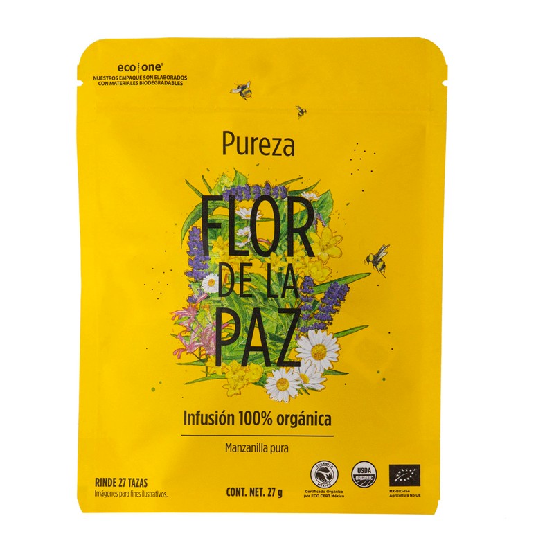 FLOR DE LA PAZ Kit de regalo con vaso infusor