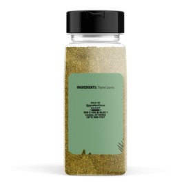 Unpretentious Ground Thyme, 6.4 oz, Versatile Seasoning, Savory Flavor, Soups & Sauces
