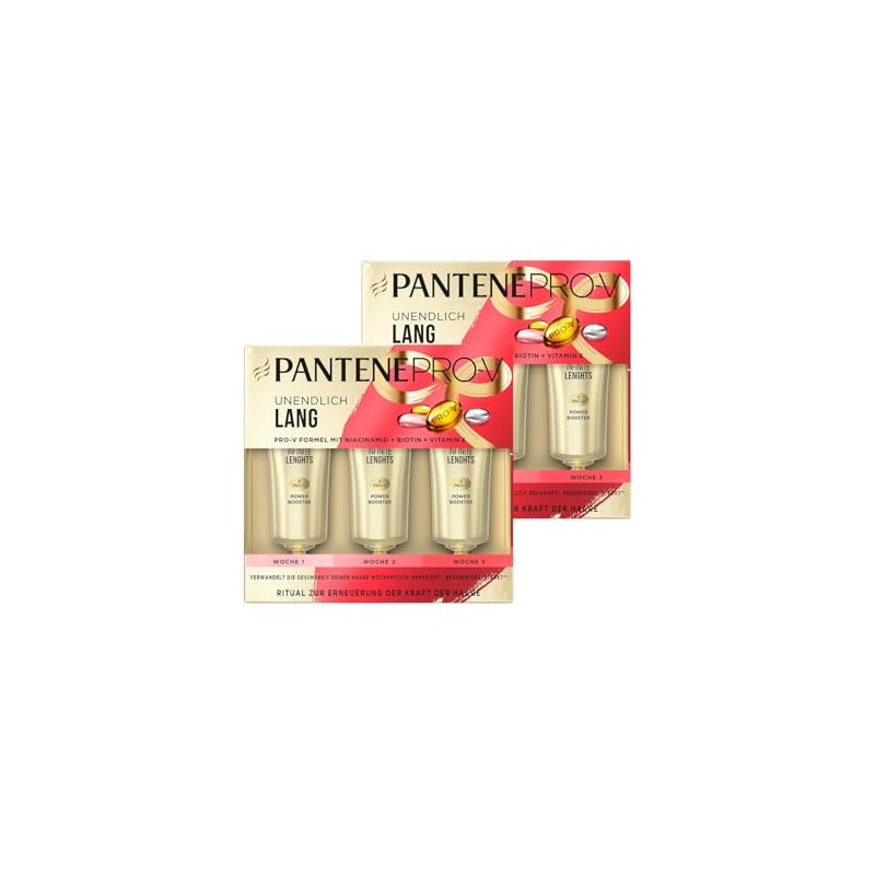 Pantene Pro-V Power Booster Hair Care Ampoules Infinite Long 3