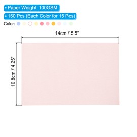PATIKIL 150 Sheets Vellum Paper 4.25x5.5, Vellum Paper Printable Translucent Paper 100GSM Colored for Invitations Laser InkJet Printing Card Making Crafting Wedding Tracing, White
