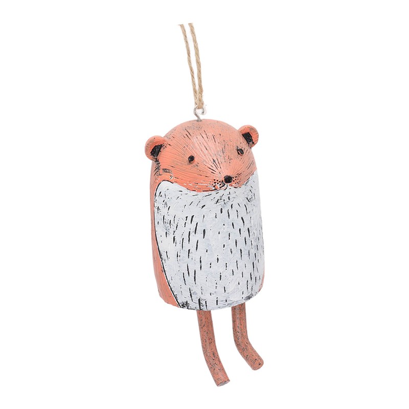 Rustic Hanging Animal Wind Chimes Resin Hand Made Natural Garden
