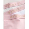 NEXT Hipster Briefs 7 Pack, Pink/Grey