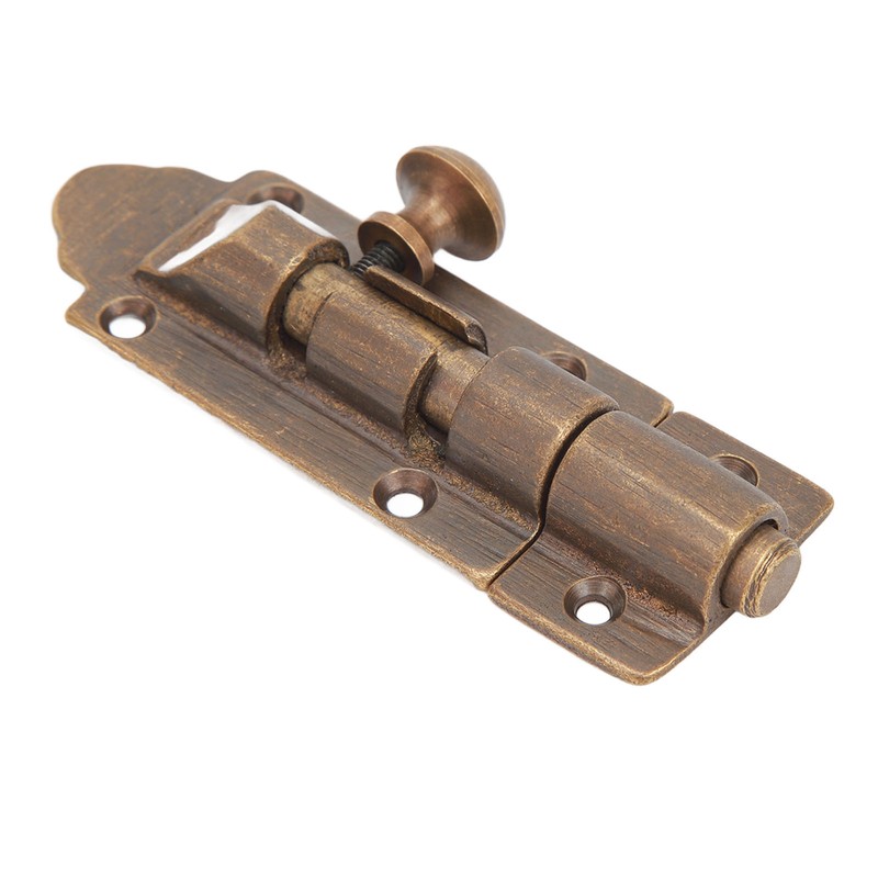 Barrel Bolt Buckle Rust Proof High Hardness Brass Antique Sliding