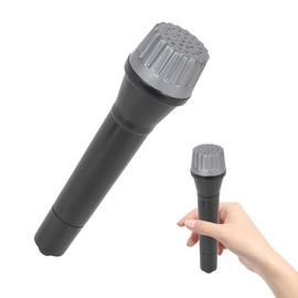 The Dreidel Company Plastic Toy Microphone Pretend Play Karaoke, Birthday Parties, Gatherings, Events, Raffle & Prizes Giveaways 5.5"