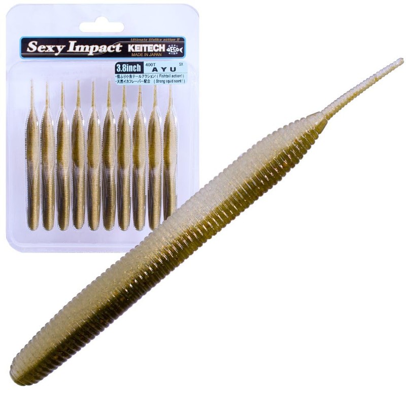 Keitech (kay Tech) Lure Sexy Impact 3.8 440 erekutorikkusyaddo