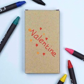 Azeeda 'Valentine's Day Celebrations ' Coloured Crayon Set (CY00025736)
