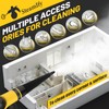 Pressurized Handheld Steam Cleaner with 10pcs Accessories & Safety Lock,