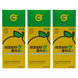 Removita Plus Lemon Flavored 120 Tablets Chewable Vitamin C Daycare Snack Gift 3 Chewable Vitamins 120 Tablets for the Whole Family, 120 Servings, 3 Boxes / 레모비타플러스정 레몬맛 120정 씹어먹는 비타민C 어린이집 간식 답례품 온가족 츄어블비타민 120정 3개, 120회분, 3박스