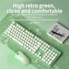 Backlit Keyboard and Mouse Wireless, Full Size, Quiet Input, Ergonomic
