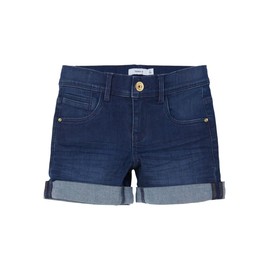 NAME IT Women's Shorts, Medium blue (medium blue denim)