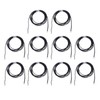 10Pcs Temperature Sensor Probe NTC Thermistor Temp Transducer Cold Pressed