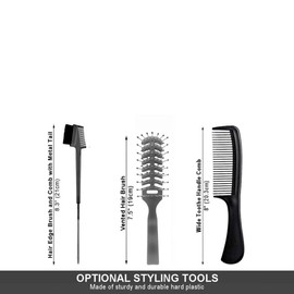 Wig Aisle (Wk015-G - 1-wig Stand, 4-wig Caps, Bobby Pins, Wig Grip) - Wig Accessory Bundle in WK-LITE_WHT