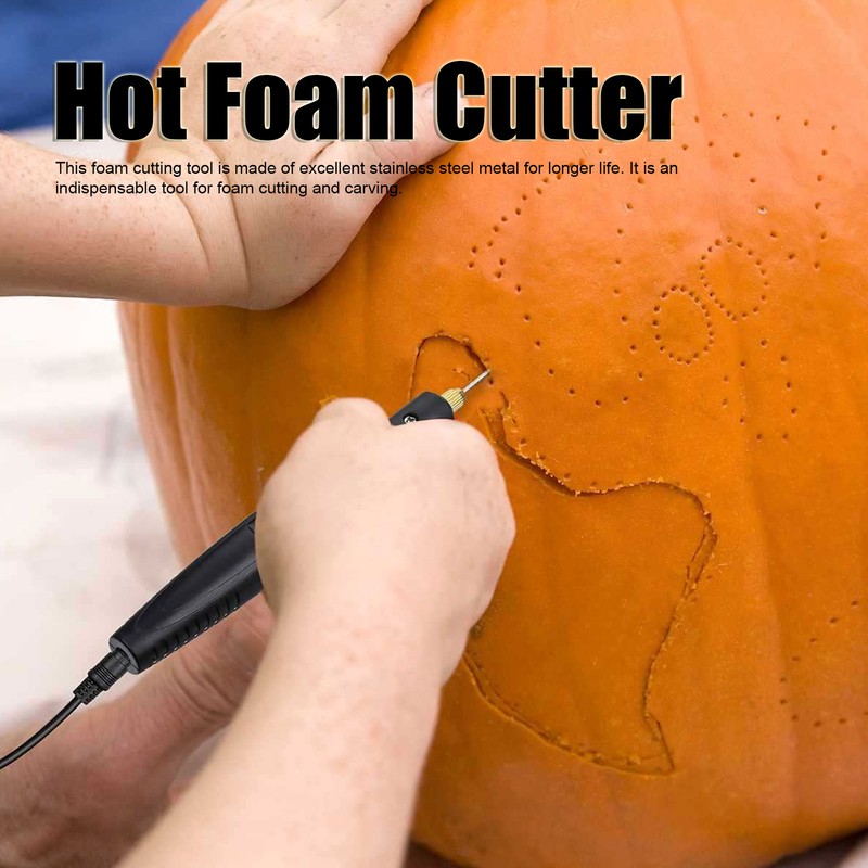 9PCS Hot Wire Foam Cutter Kit Styrofoam Knife Cutter Electric