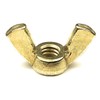 1/4-20 Solid Brass Wing Nuts 1/4-20 Butterfly Nuts (10 Pcs)