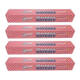 11" Long Wooden Fireplace Matches, Pack of 12