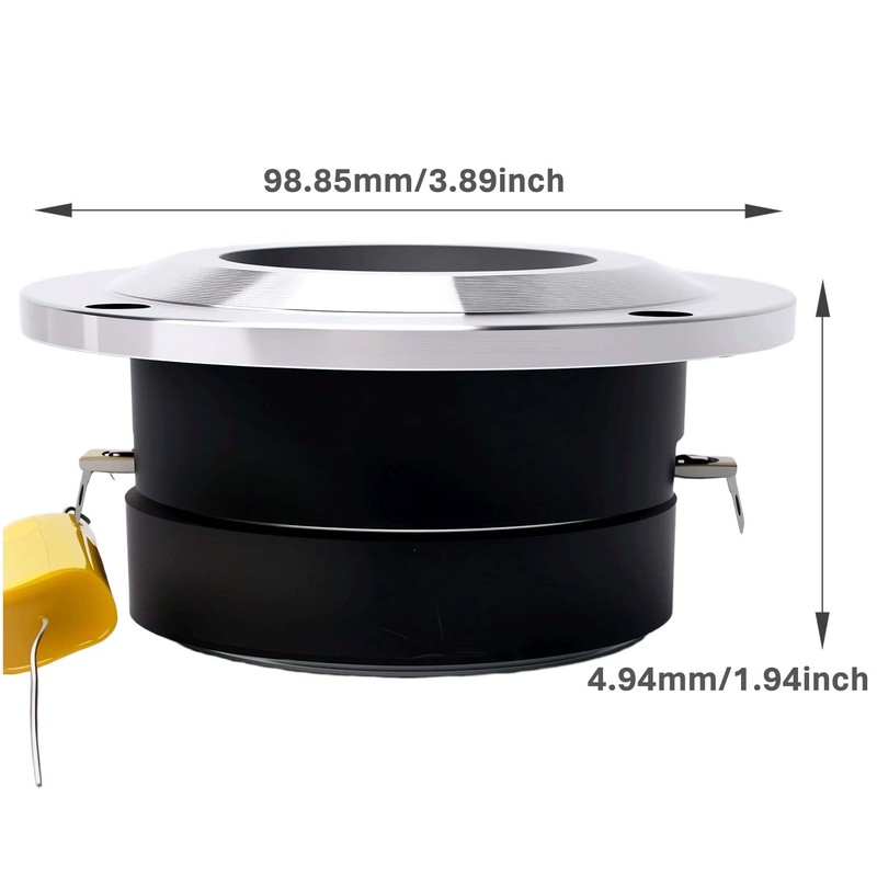 BONCHIZIA Super Tweeter, Bullet Tweeter for Car Audio,1.8" 400 Watt