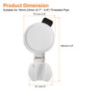 sourcing map Shower Head Holder, Suction Cup Shower Head Holder,