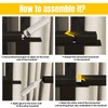 Dawn Railing 1 Pack Handrail Connector 1"x2" Aluminum Alloy Extension