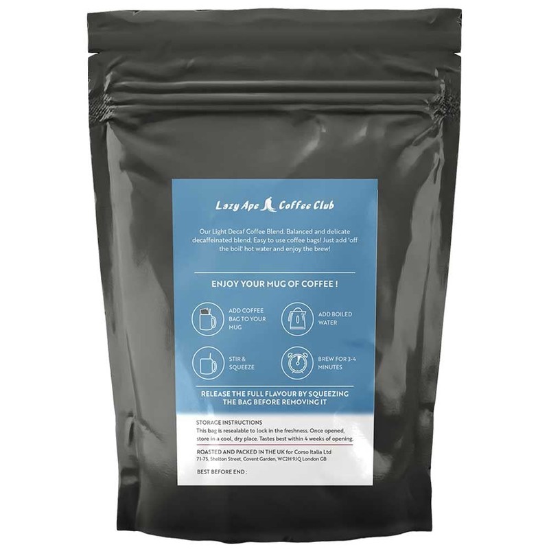 Lazy Ape Coffee Club - 50 Coffee Bags | LIGHT