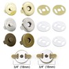 MYUBWTF 20 Set Magnetic Button Clasp Snaps, 3/4“ Purse Magnetic