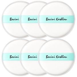 Bobigny Thick Microfiber Powder Puff, 6 Pieces / 보비니 도톰한 극세사 분첩 파우더 퍼프, 6개