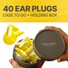 PQ Small Ear Plugs for Sleeping - 40 Soft Earplugs
