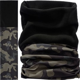 Brandit Multifunctional Fleece Winter Tube Scarf Mouth Nose Mask Motorcycle Colour: Dark Camo