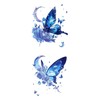 Tattoo Stickers Butterfly 2 Weeks 5pcs Waterproof Korean Tattoo Butterfly