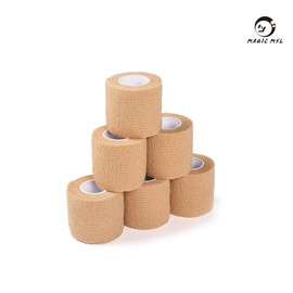 [Magic MSL] Sports Taping Elastic Compression Bandage Muscle Tape Sports Taping [Green]/25mm 6ea