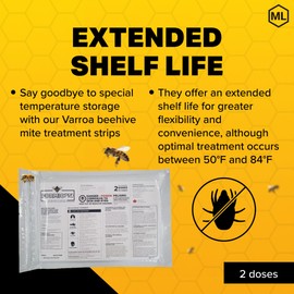 NOD Apiary Products Formic Pro - 2 Doses - 4 Strips