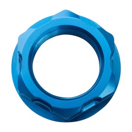 Tusk Billet Aluminum Steering Stem Nut Blue for Kawasaki KLX110 2002-2010,2020