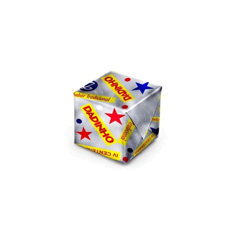 1 Pack Dadinho 600 Grams Doce De Amendoim Peanut Candy