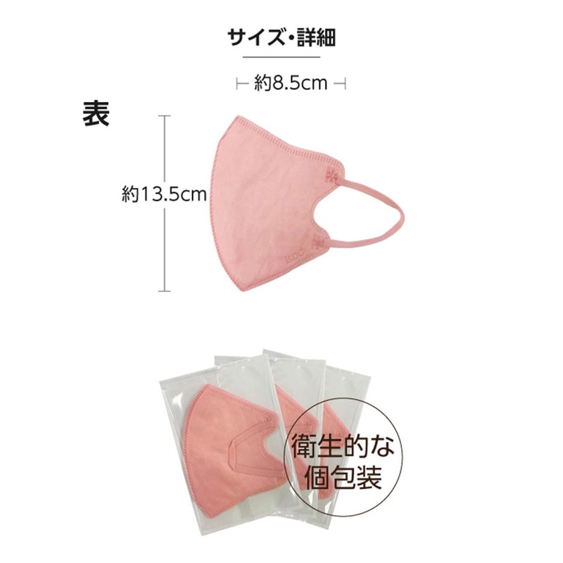 iSDG [Iishokudoogen.com] 90-Piece 30-Piece x 3 Boxes 3D Spun Lace