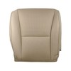 GXYWADY Driver Bottom Perforated Leather Seat Cover Tan Replacement for