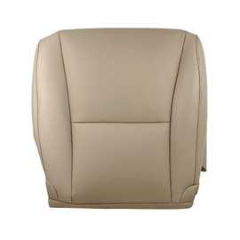 GXYWADY Driver Bottom Perforated Leather Seat Cover Tan Replacement for 2010-2015 Lexus RX350 RX450H