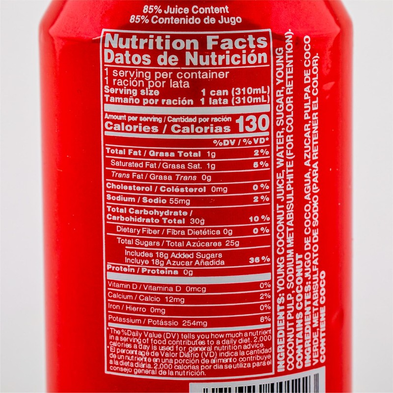 Conchita Coconut Water - Refreshing Tropical Drink - 10.4 oz