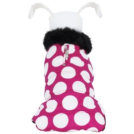Wouapy 90095 Dog Pet Coat, Bubble Pink, X-Small